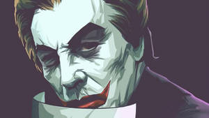 Black Ultra Hd Joker Serious Eyes Wallpaper