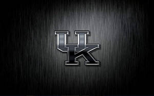 Black University Of Kentucky Logo Wallpaper