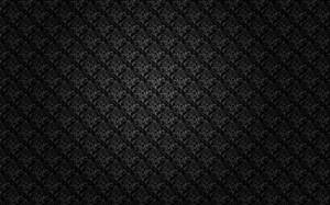 Black Victorian Gothic Pattern Wallpaper