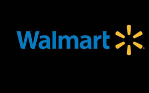 Black Walmart Store Logo Wallpaper