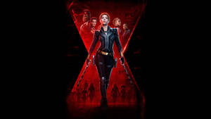 Black Widow Marvel Red House Wallpaper