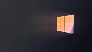 Black Windows 10 Hd Notepad Panel Wallpaper