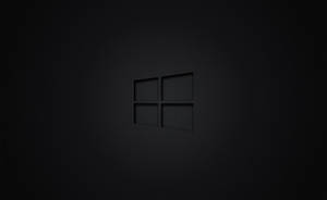 Black Windows Logo Professional Desktop Wallpaper