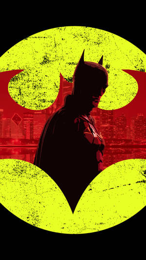 Black, Yellow, And Red Aesthetic 4k Gotham Batman Wallpaper