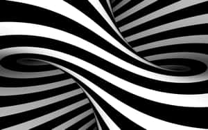 Blackand White Optical Illusion Wallpaper