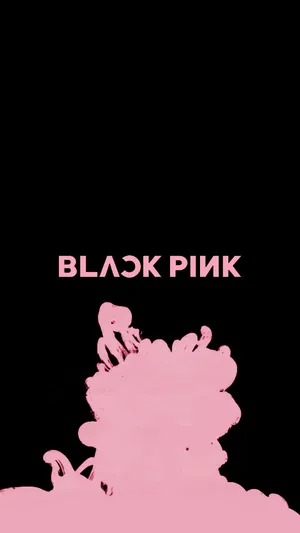 Blackpink Logo Abstract Minimalist Wallpaper