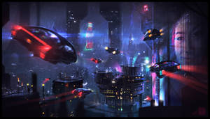 Blade Runner 2049 3d Futuristic City Wallpaper