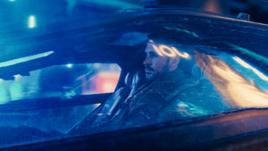 Blade Runner 2049 K Inside Car Wallpaper
