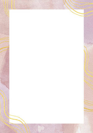 Blank Page Gold & Pink Aesthetic Wallpaper