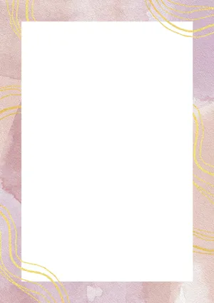 Blank Page Gold & Pink Aesthetic Wallpaper
