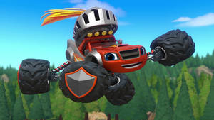 Blaze And The Monster Machines Knights Adventure Wallpaper