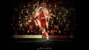 Blazing Fernando Torres Wallpaper