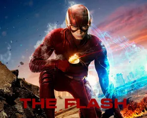 Blazing The Flash Wallpaper