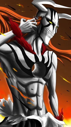 Bleach Phone With Bankai Form Ichigo Wallpaper