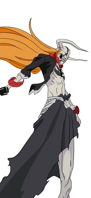 Bleach Phone With Ichigo In Bankai Wallpaper