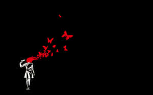 Bleed Beauty With Blood Aesthetic Wallpaper