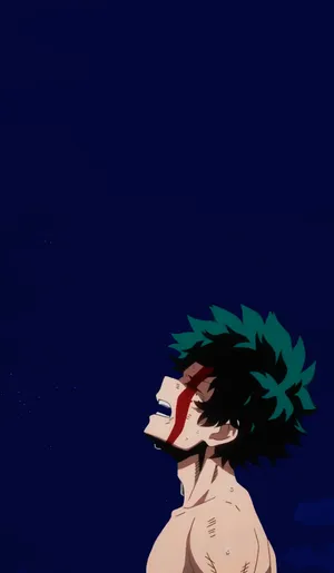 Bleeding And Crying Deku Wallpaper