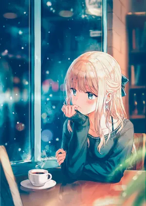 Anime girl depressed discount