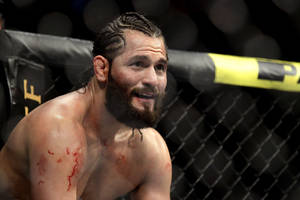 Bloodied Jorge Masvidal Wallpaper