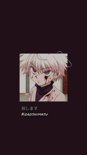 Bloody And Dark Killua Zoldyck Wallpaper