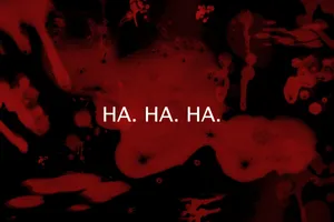 Bloody Hahaha Wallpaper
