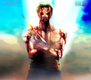 Bloody Roronoa Zoro Wallpaper