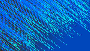 Blue 4k Minimalist Meteor Shower Wallpaper