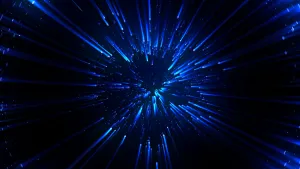 Blue 4k Warp Background Wallpaper