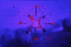 Blue Abstract Art Wallpaper