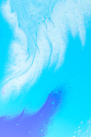Blue Abstract Ocean Design Art Wallpaper