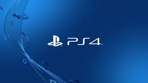 Blue Abstract Ps4 Background Wallpaper