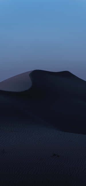 Blue Aesthetic Desert Iphone Wallpaper