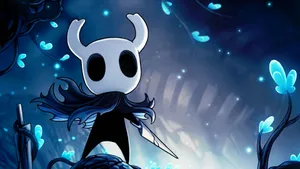 Blue Aesthetic Hollow Knight Wallpaper