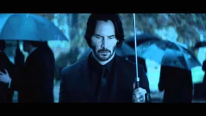Blue Aesthetic John Wick Hd Wallpaper