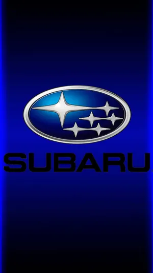 Blue And Black Subaru Logo Wallpaper