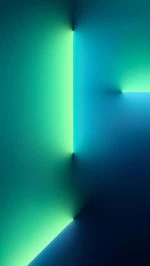 Blue And Green Led Lights Wallpaper