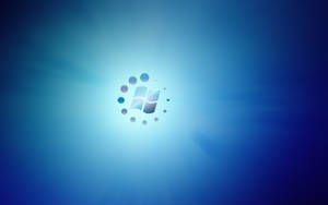 Blue Basic Windows Wallpaper