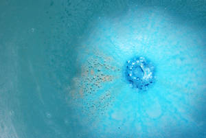 Blue Bath Bomb Lush Wallpaper