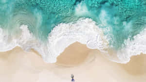 Blue Beach Aesthetic Tumblr Wallpaper