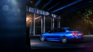 Blue Bmw 3 Series Wallpaper