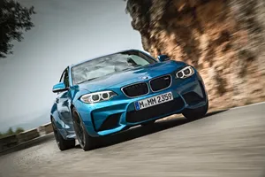 Blue Bmw M2 F87 Wallpaper