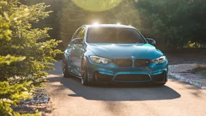 Blue Bmw M3 F80 Wallpaper