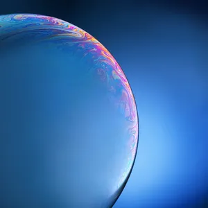 Blue Bubble Iphone X Amoled Wallpaper