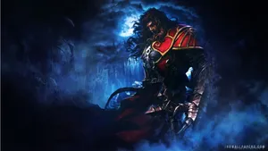 Blue Castlevania Gabriel Belmont Wallpaper