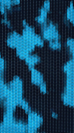 Blue Diamond Grid Pattern Wallpaper