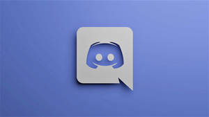 Blue Discord Talk App Wallpaper