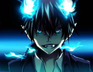 Blue Exorcist Devil Rin Wallpaper