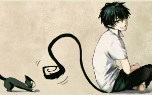 Blue Exorcist Playtime Wallpaper