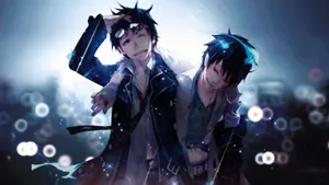 Blue Exorcist Rin And Yukio Wallpaper