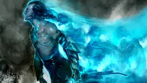 Blue Ghost Rider Souls Wallpaper